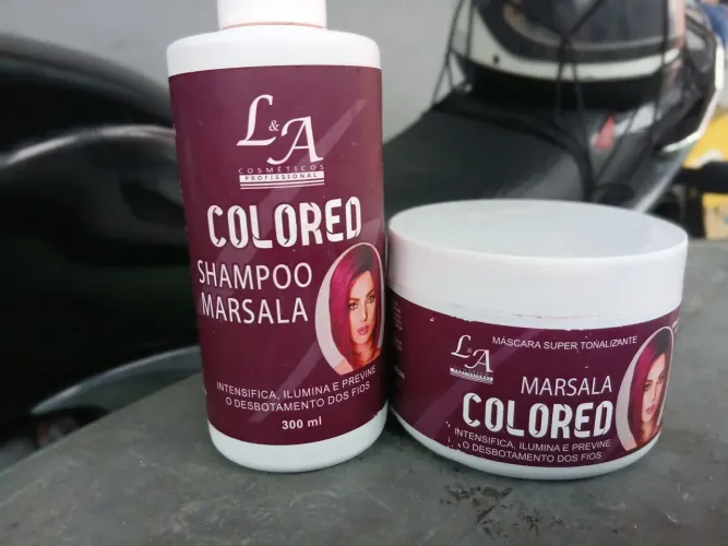 Vendo kit matizador Marsala 18$