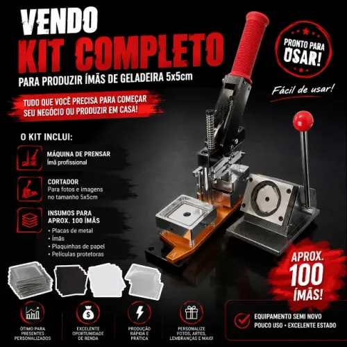 equipamento de ima de geladeira