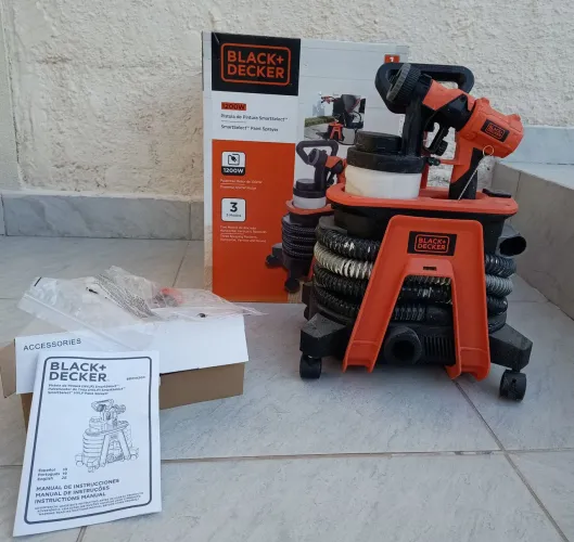 Pistola de pintura Black Decker