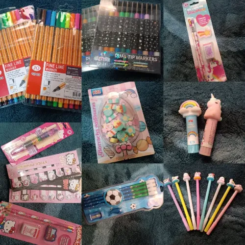 Papelaria fofa lote 100 itens de giro rápido