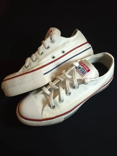 Tênis Converse All Star branco 33