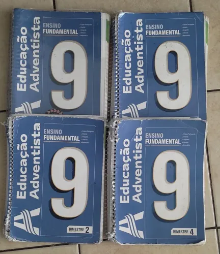 Livros 9 ano adventista