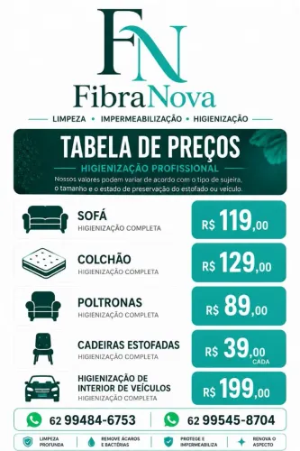 ?Limpeza e Higienização de Sofá, Colchão e Estofados - A Domicílio!