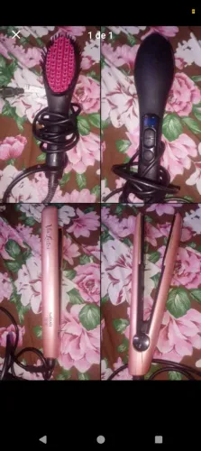 Escova secadora e prancha 
