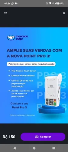 Máquina Point pro 2