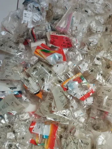 Conectores RJ45 cat5 fêmea