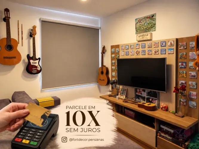 Persiana Blackout Sob Medida | Instalação Inclusa | Campo Grande MS 10X no cartão
