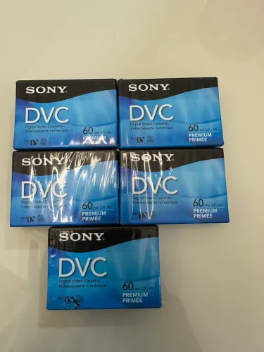 Fita Mini DV Vídeo Cassette DVC Sony