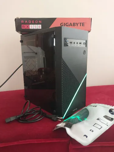 PC Gamer 16Gb DDR4, 7° Geração, Placa de vídeo e SSD, Só ligar e Jogar