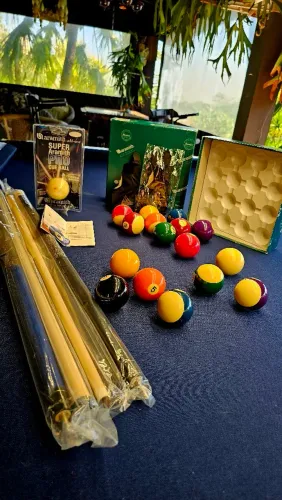 Kit Jogo de bolas de snooker bilhar Belgas Aramith Premier 57mm (2 1/4pol)
