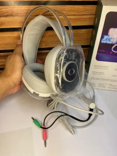fone de ouvido Headset Gamer com Fio com Led RGB Onistek ON-FN639 an6