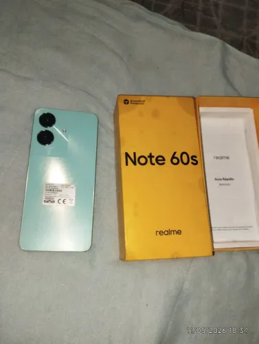 Realme note 60s para troca em outro celular que esteja bom também motivo da troca pequeno