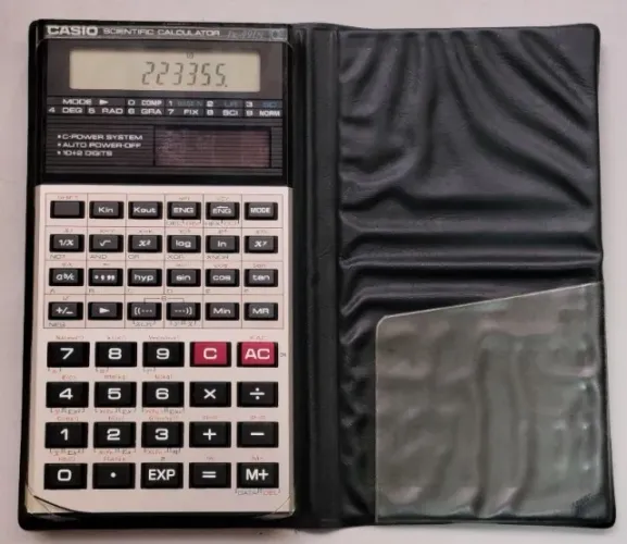 Calculadora Cientifica Casio Fx-991n Antiga Ótimo Estado funcionando