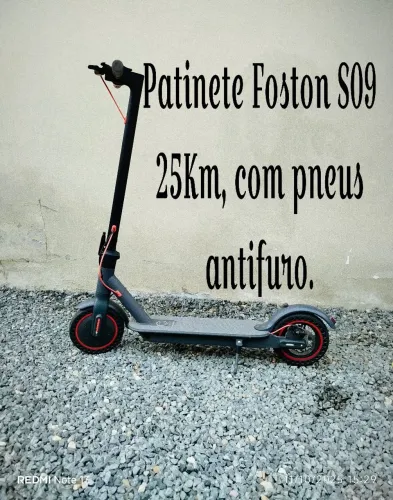 Patinete Elétrico Bluetooth Dobrável Foston S09 Pro 