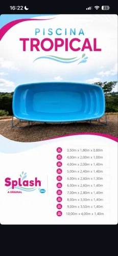 Piscina tropical igui splash