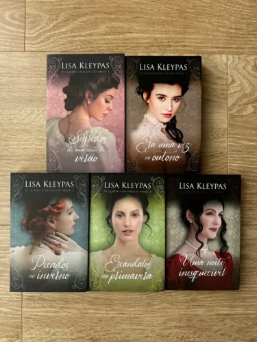 5 livros da série As quatro estações do amor - Lisa Kleypas