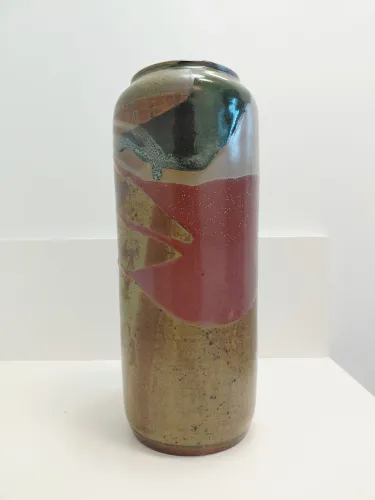Ceramica modernista antigo Design  - Vaso - policromia 