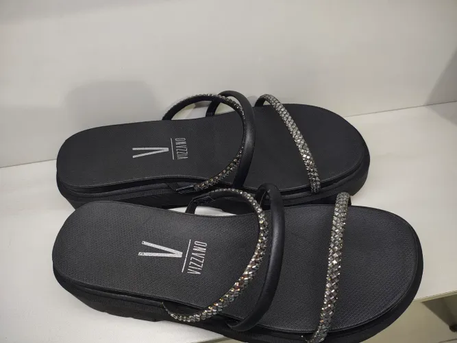 Sandália papete tratorada Vizzano 39