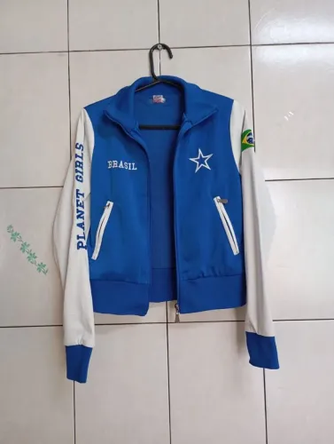 Agasalho feminino esportivo planet girls tamanho P