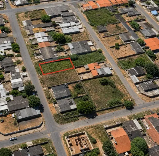 Lote 450m² Escriturado e Registrado - Estrela Dalva IV - Luziânia