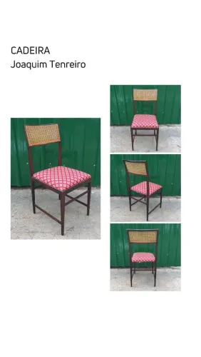 Conjunto raríssimo de cadeiras Joaquim Tenreiro