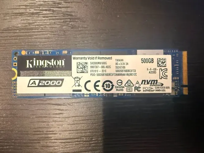 SSD Kingston 500GB M.2
