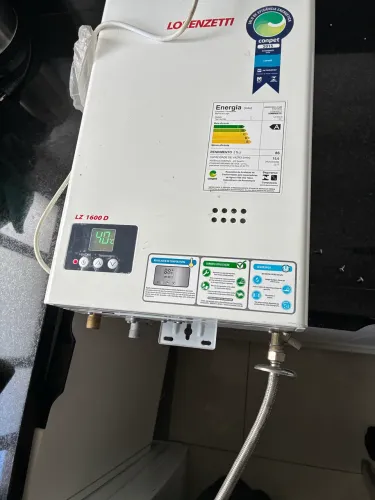 Aquecedor Lorenzetti LZ1600D Funcionando Perfeito Digital