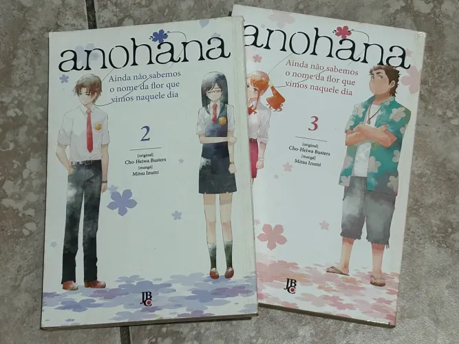 Anohana vols 2 e 3
