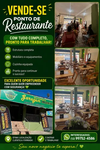 Ponto comercial- Restaurante em Aparecida