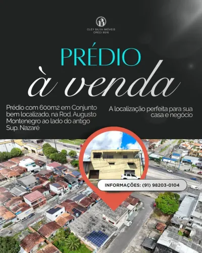 CS032 - VENDO: Prédio com Galpão e Casa no conjunto Orlando Lobato