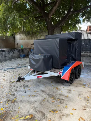 Paredão de 4 graves montado a pouco tempo 