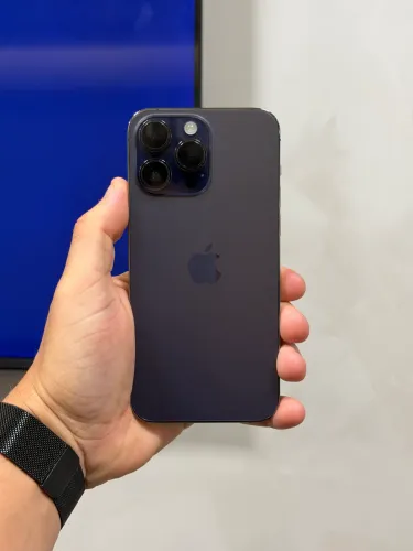 iPhone 14 Pro Max 256gb roxo seminovo garantia 6 meses