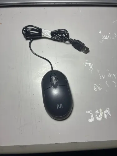 Mouse Multilaser Classic Box Óptico USB 1200dpi - MO300