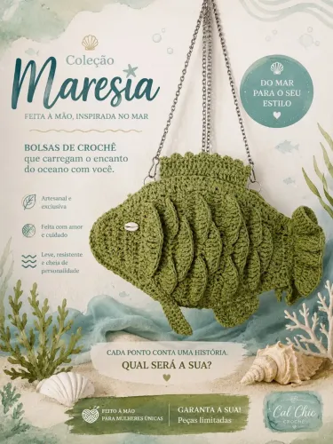 Bolsa de crochê