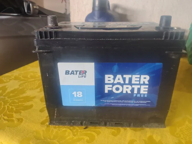 Bateria bater forte, semi-nova 80h