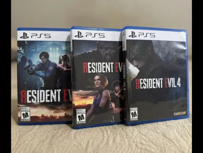Resident evil 2 / 3 e 4 - PS5