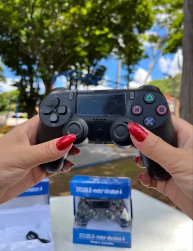 Controle de PS4 com vibração