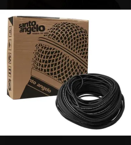 100 Metros Cabo Microfone Santo Angelo X30 Balanceado