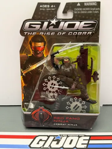 Gi Joe Rise of Cobra Red Fang Ninja - 2009 - Comandos em ação