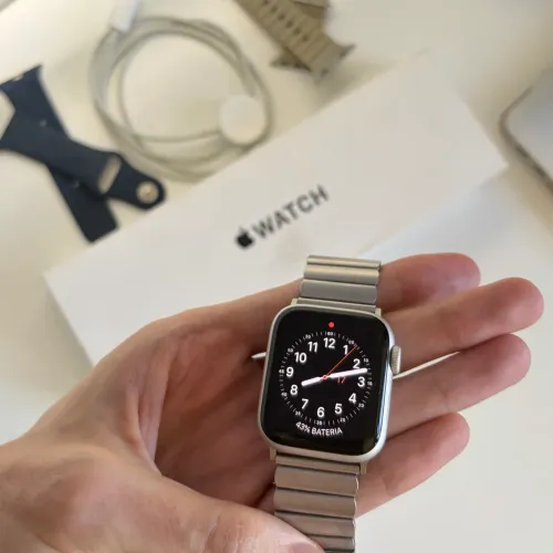 Apple Watch SE 2 Completo (Caixa + Fonte + 3 Pulseiras) | Funcionando 100%