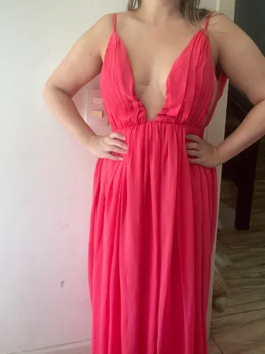 Vestido de festa Rosa Pink 