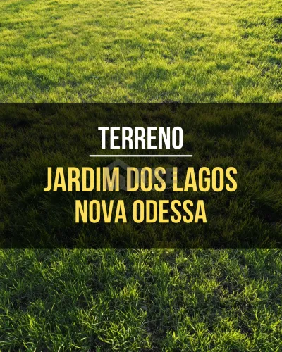 Lote / Terreno - Jardim dos Lagos 1