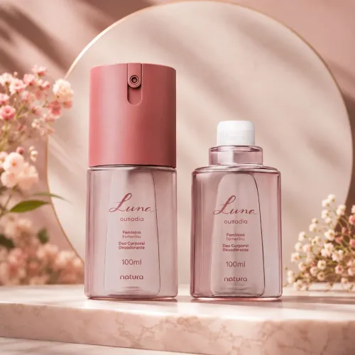 Perfume e hidratante
