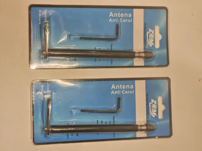Kit 2 Antena Corta Pipa (Retrovisor)