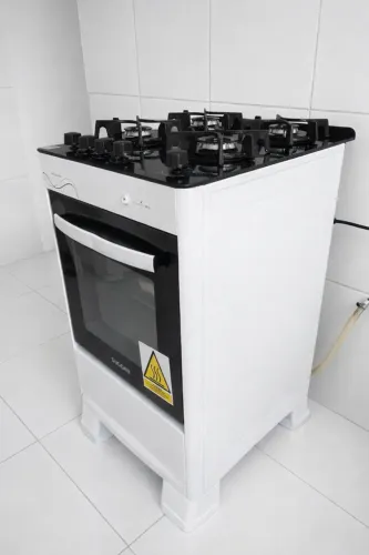 Fogão NeoGlass SUGGAR - Branco - 4 Bocas - 220V