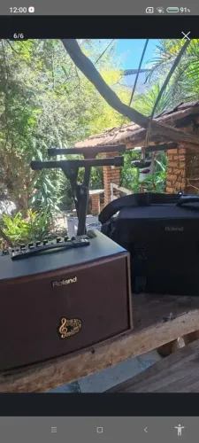 Amplificador Roland Ac60 .