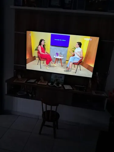 Televisão Samsung 43 polegadas, nova com nota fiscal