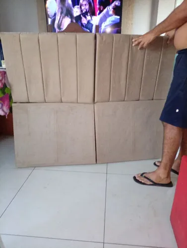 Cabeceira de cama box casal!