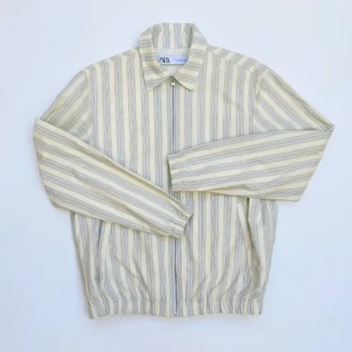 Jaqueta Zara Listrada Masculina