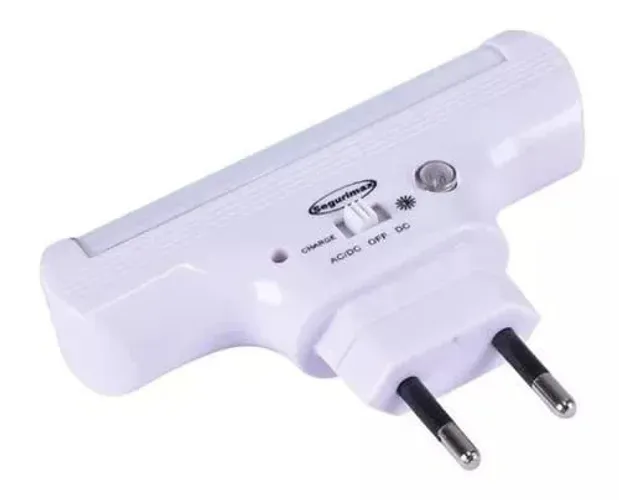 Luz de Emergência Segurimax Tomada - Barata / Perfeito Estado